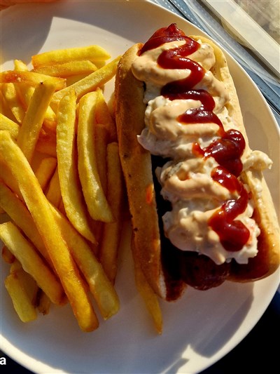 Amerikanen Högrevskorv